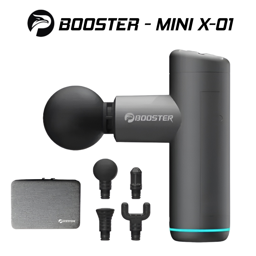 Ударний перкусійний масажер для тіла Booster Mini X-01 масажер